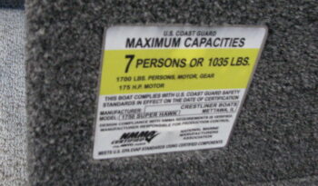 2023- 1750 Super Hawk w/115 Mercury Pro XS full