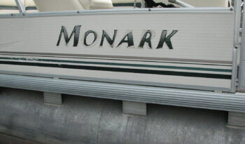 JUST IN-20′ MonArk Pontoon with 90 Mercury and Trailer full