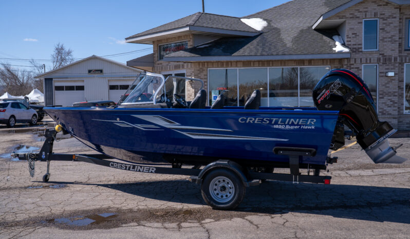 2023 1850 Super Hawk w/150 Mercury Pro XS full