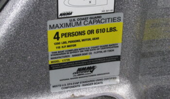 ’11 Ranger 177TR  w/115hp Evinrude full