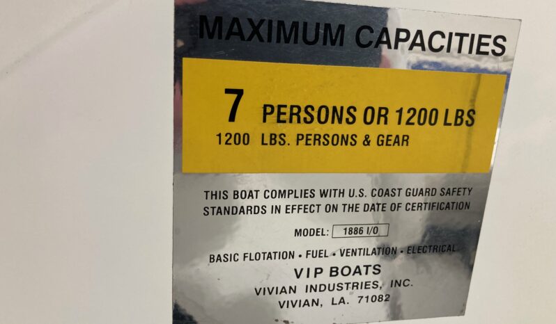 2000 VIP 1886 VISON COMBO W?/190HP MERCURY full