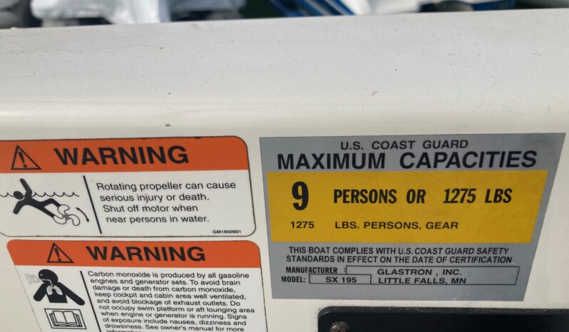 2006 GLASTRON SX195 with 5.0L Volvo full