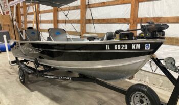 2012- LUND 1600 FURY TILLER W/9.9 MERCURY full