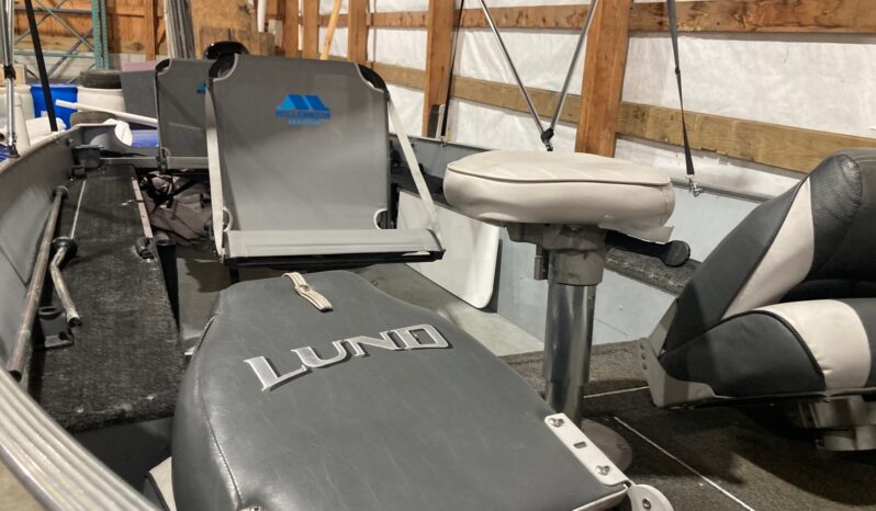 2012- LUND 1600 FURY TILLER W/9.9 MERCURY full