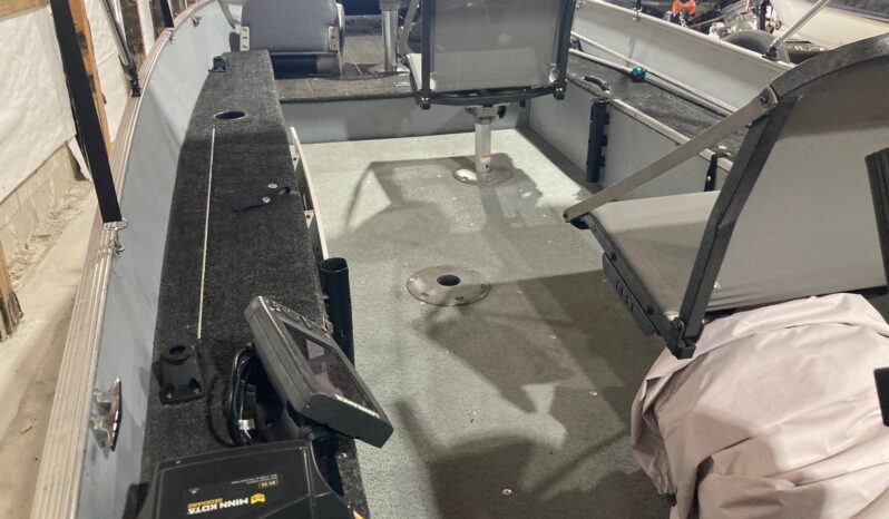 2012- LUND 1600 FURY TILLER W/9.9 MERCURY full