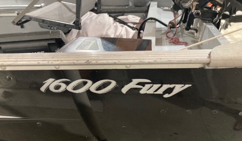 2012- LUND 1600 FURY TILLER W/9.9 MERCURY full