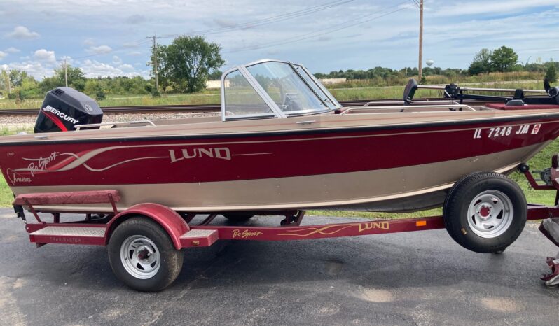 2000 LUND 1700 PRO SPORT W/ 115HP full