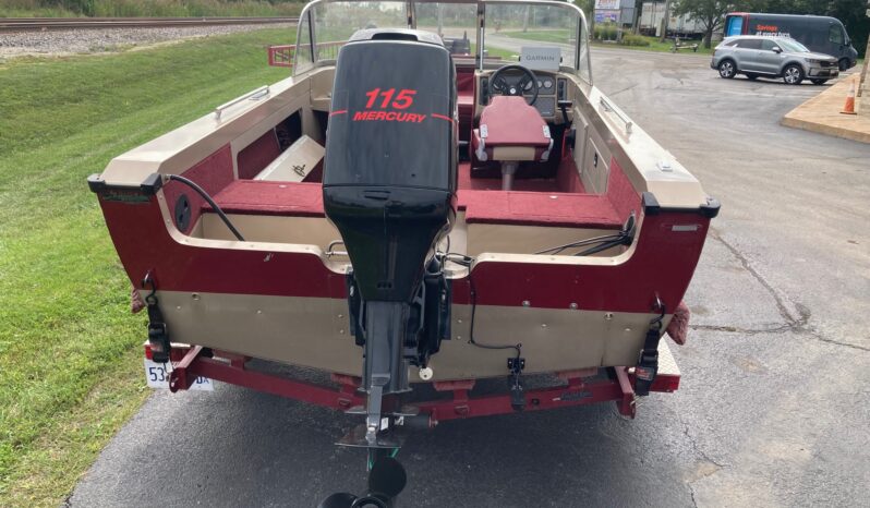 2000 LUND 1700 PRO SPORT W/ 115HP full
